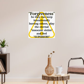 "Forgivness" Poster