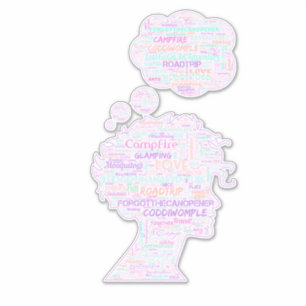 Forgot The Camping Can Opener . Sticker