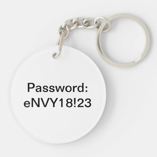 Forgot your password instagram keychain