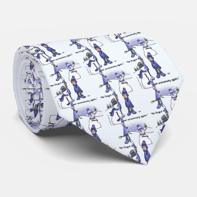 Forgotten Anniversary Neck Tie (Rolled)