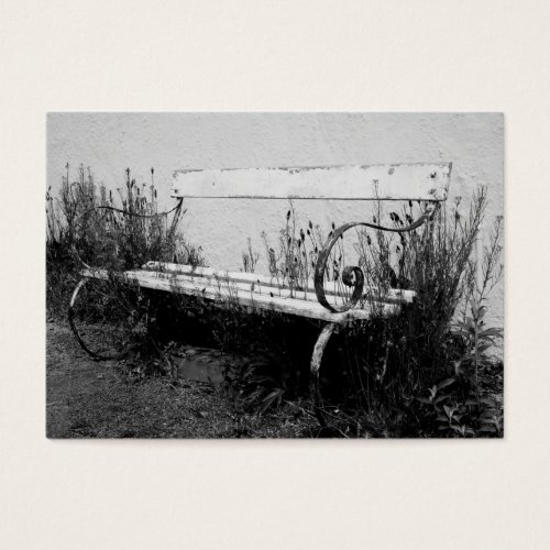 forgotten bench business card templates