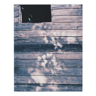 Forgotten Cabin Faux Canvas Print