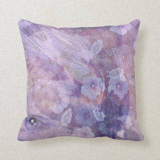 Forgotten Flowers Throw Pillow