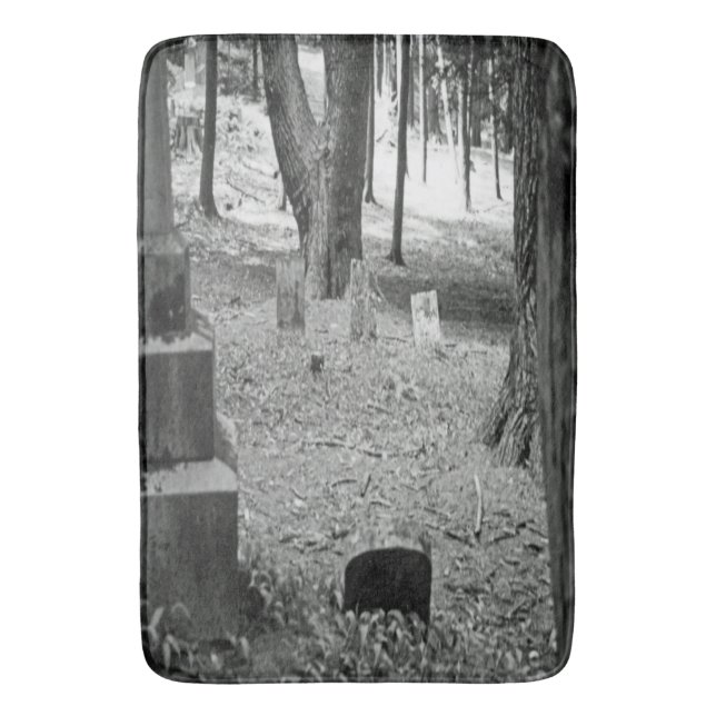 Forgotten Grave Bath Mat (Front Vertical)