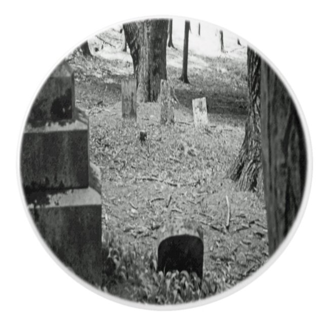 Forgotten Grave Ceramic Knob (Front)