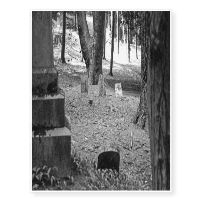 Forgotten Grave Temporary Tattoos (Front)