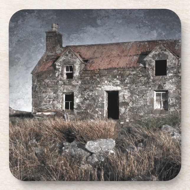 Forgotten house drink coaster (Front)