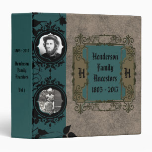 Forgotten In Time Ancestor Genealogy Binder