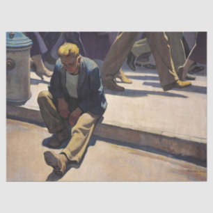 Forgotten Man by Maynard Dixon Tissue Paper