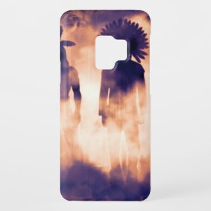 Forgotten Native American Warriors Emerging from t Case-Mate Samsung Galaxy S9 Case