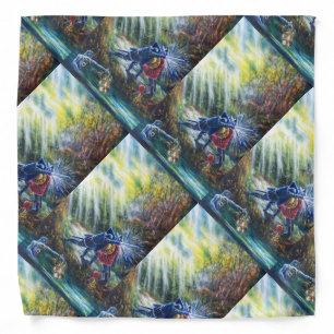 FORGOTTEN ROSE Fighting Knights,Money and Devil Bandana