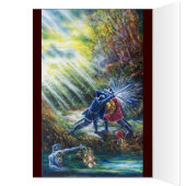 FORGOTTEN ROSE Fighting Knights,Money and Devil Cards (Inside (Left))
