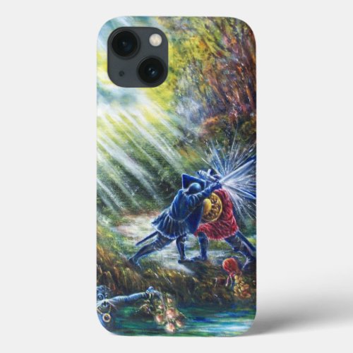 FORGOTTEN ROSE Fighting KnightsMoney and Devil iPhone 13 Case