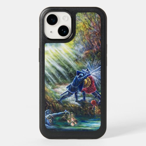 FORGOTTEN ROSE Fighting KnightsMoney and Devil OtterBox iPhone 14 Case