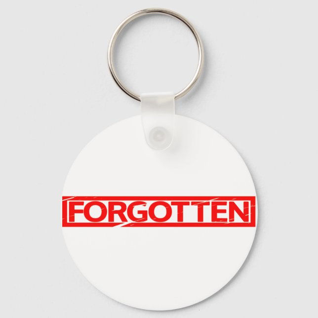 Forgotten Stamp Keychain (Front)