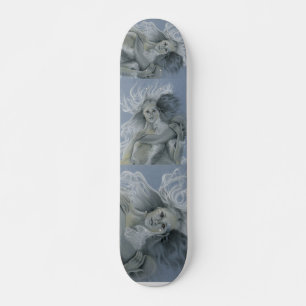 Forgotten Summer Mermaid Couple Skateboard Deck
