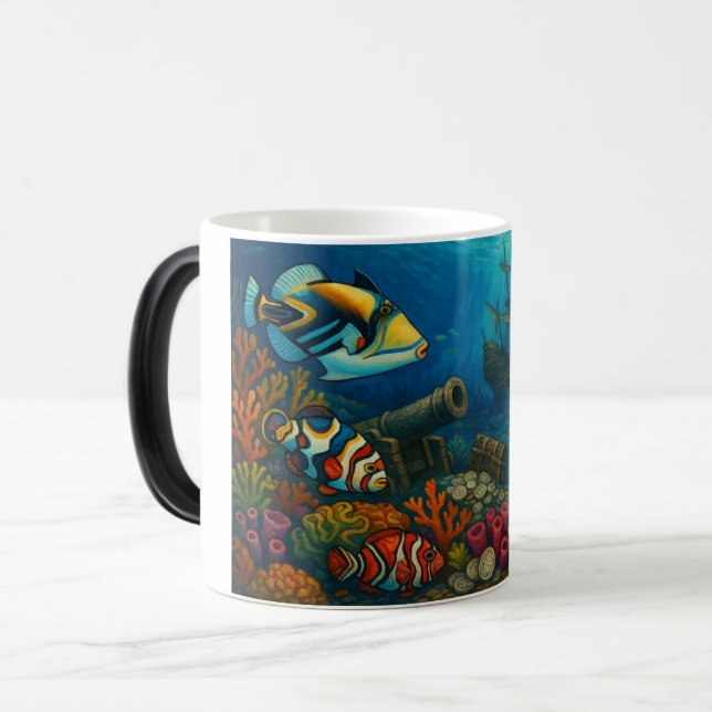 "Forida Waters" Color Morph Mug (Front Left)