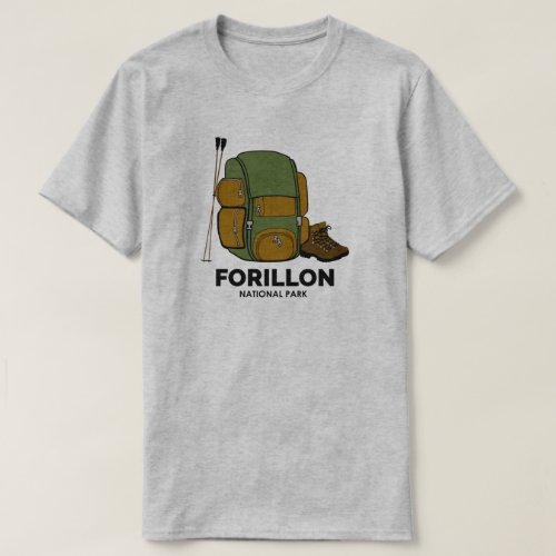 Forillon National Park Backpack T_Shirt