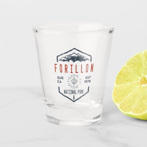 Forillon National Park Canada Vintage Distressed  Shot Glass