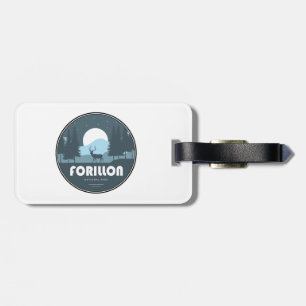 Forillon National Park Deer Luggage Tag