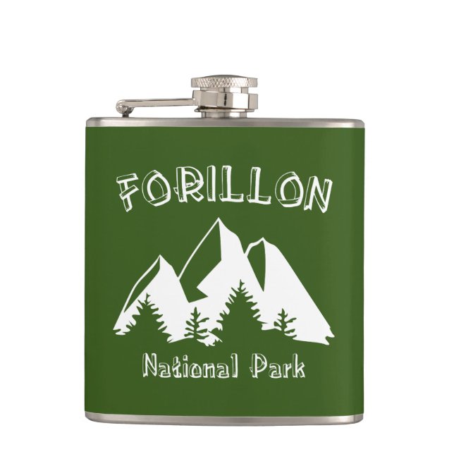 Forillon National Park Flask (Front)