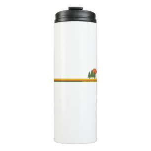 Forillon National Park Pine Trees Sun Thermal Tumbler