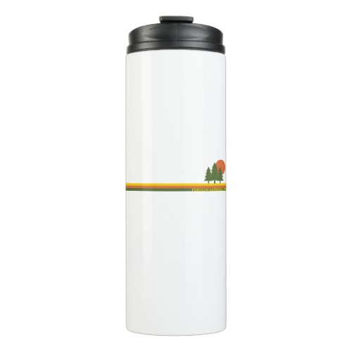 Forillon National Park Pine Trees Sun Thermal Tumbler