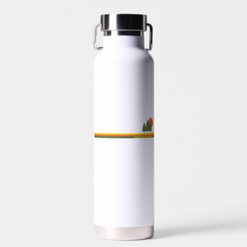 Forillon National Park Pine Trees Sun Water Bottle