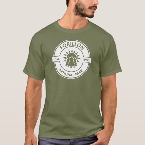 Forillon National Park Sun Trees T_Shirt