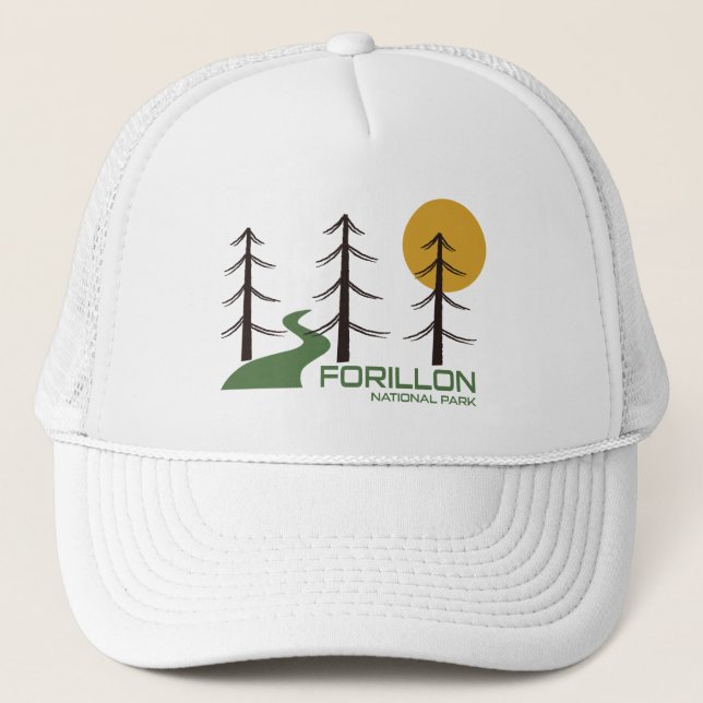 Forillon National Park Trail Trucker Hat (Front)