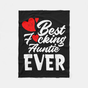 Foring Auntie Ever - Cool Grandaunt Aunt Gift  Fleece Blanket