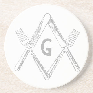 Fork and Knife Coaster
