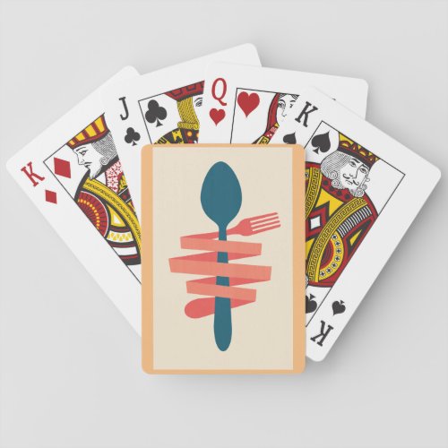 Fork And Spoon Playing Cards