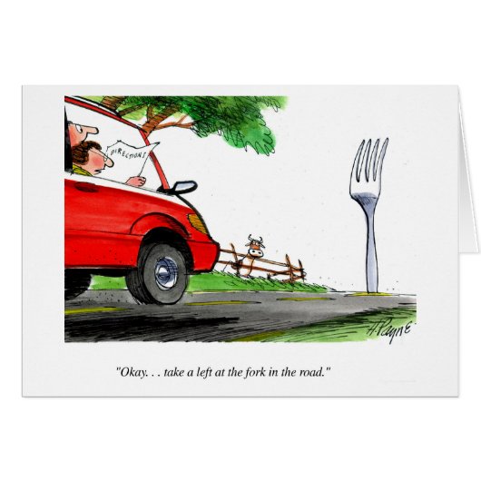 Fork in the Road Cards (Front Horizontal)