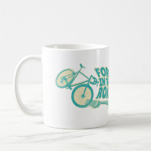 Fork in the road Funny bicycle Coffee Mug
