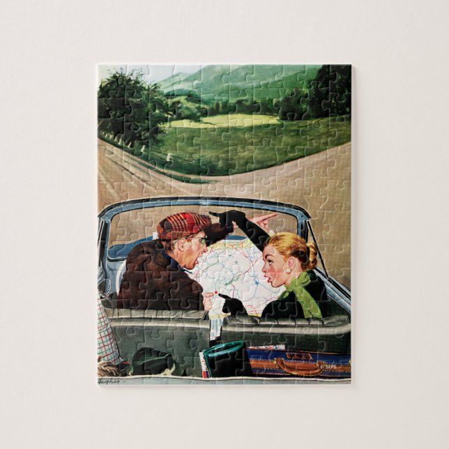 Fork in the Road Jigsaw Puzzle (Vertical)