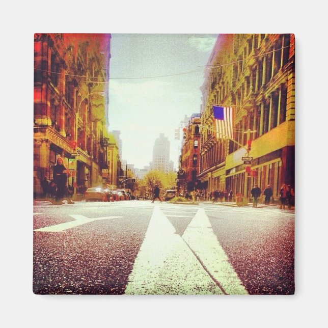 fork in the road magnet (Front)