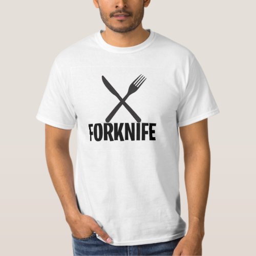 Fork Knife _ Fortnight Parody T_Shirt