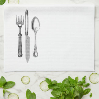 Fork, Knife, Spoon - Kitchen Towel