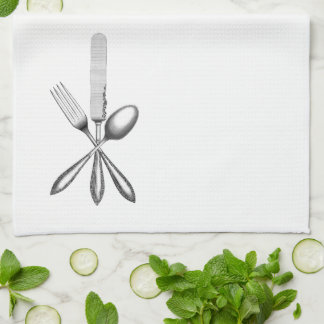 Fork, Knife, Spoon - Kitchen Towel