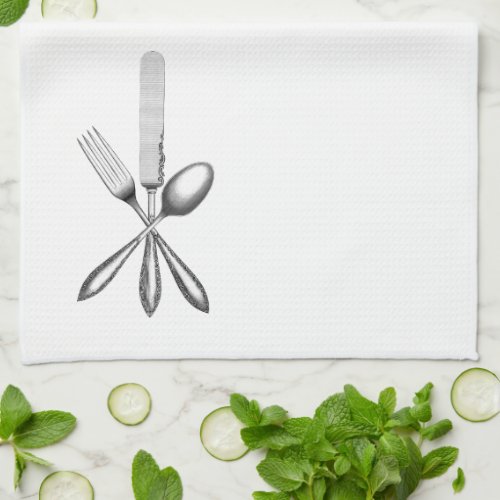 Fork Knife Spoon _ Kitchen Towel