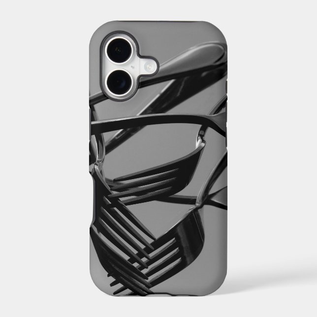 Fork Levitation Iphone Case (Back)