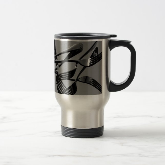 Fork Levitation Travel Mug (Right)