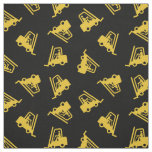 Fork Lift Icon Pattern Fabric