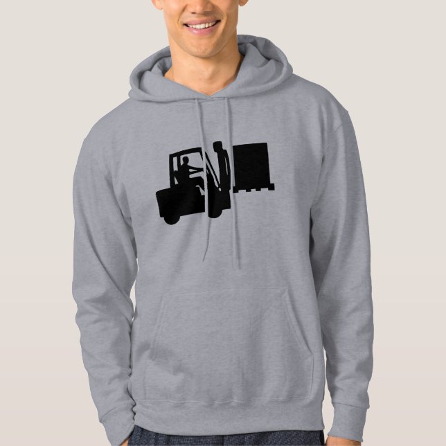 Fork-lift operator hoodie (Front)