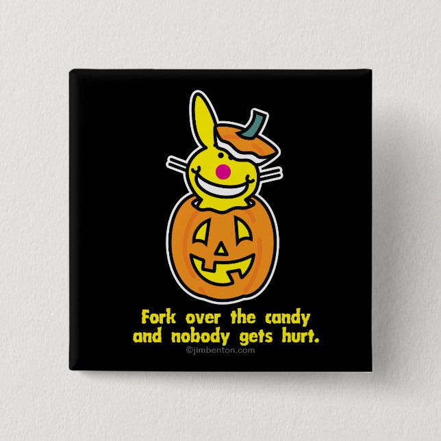 Fork Over The Candy Button (Front)