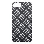 Fork spoon knife pattern iPhone 8/7 case