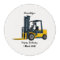 Forklift cartoon illustration