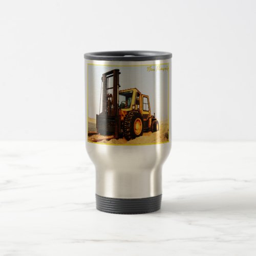 Forklift Coffee Thermal Travel Mug