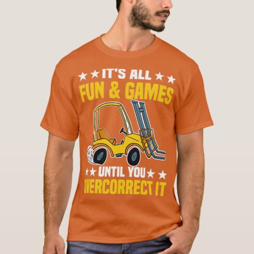 Forklift Driver Forklift Job Gifts T_Shirt